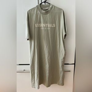 Essentials Fear of God t-shirt dress authentic